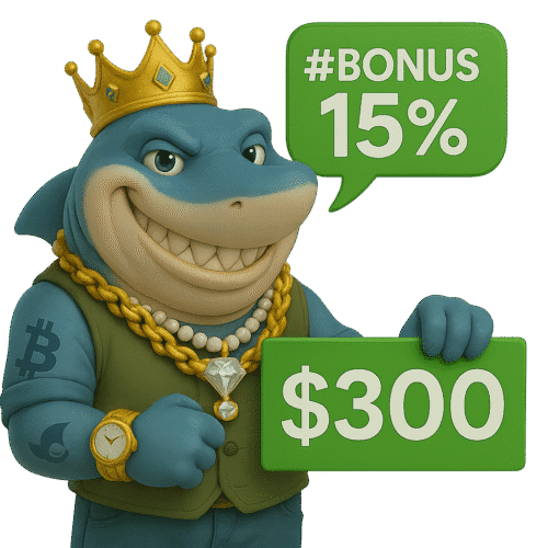 BUY $SHARK for 0 (You recieve 345,000 $SHARK)