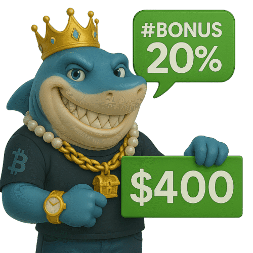 BUY $SHARK for 0 (You recieve 472,000 $SHARK)